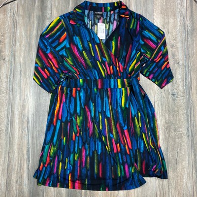 lane bryant wrap dress