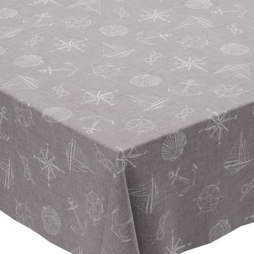Wipe Clean Tablecloth Cover Oilcloth Vinyl Wipeable 200 cm x 140 cm Rectangle