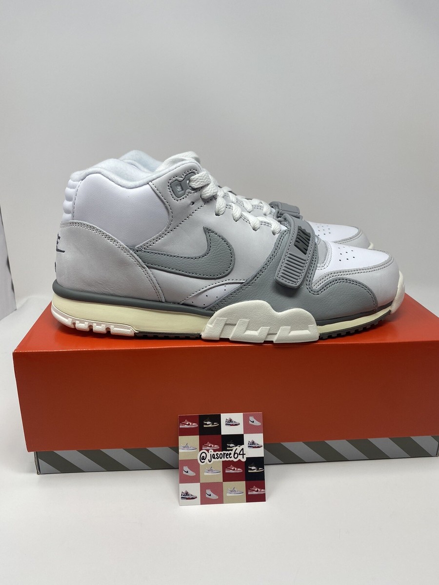 NEW Sz 8.5 Nike Air Trainer 1 Photon Dust Grey White Men