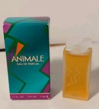 Animale Parlux Women Perfume Splash Pure Parfum .17 Oz Miniature 5 mL NEW BOX