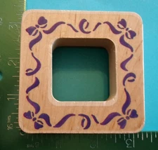 Hero Arts POMEGRANTE BORDER Rubber Stamp