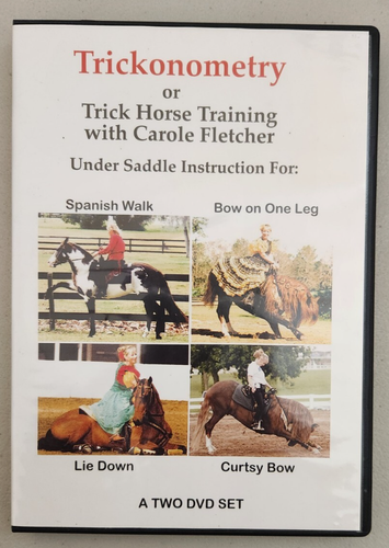 Trickonometry Trick Horse Training Carole Fletcher DVD Under Saddle Instructions