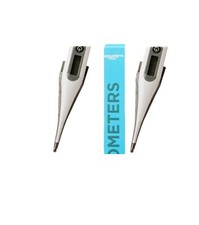 2 BOXES OF 30 "SANITARY" THERMOMETER TIP PROBE COVERS 60 TOTAL COVERS