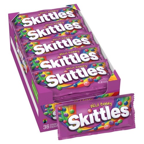 Skittles WILD BERRY Packs - VEGETARIAN Retro Sweets Party Bags - Picture 2 of 6