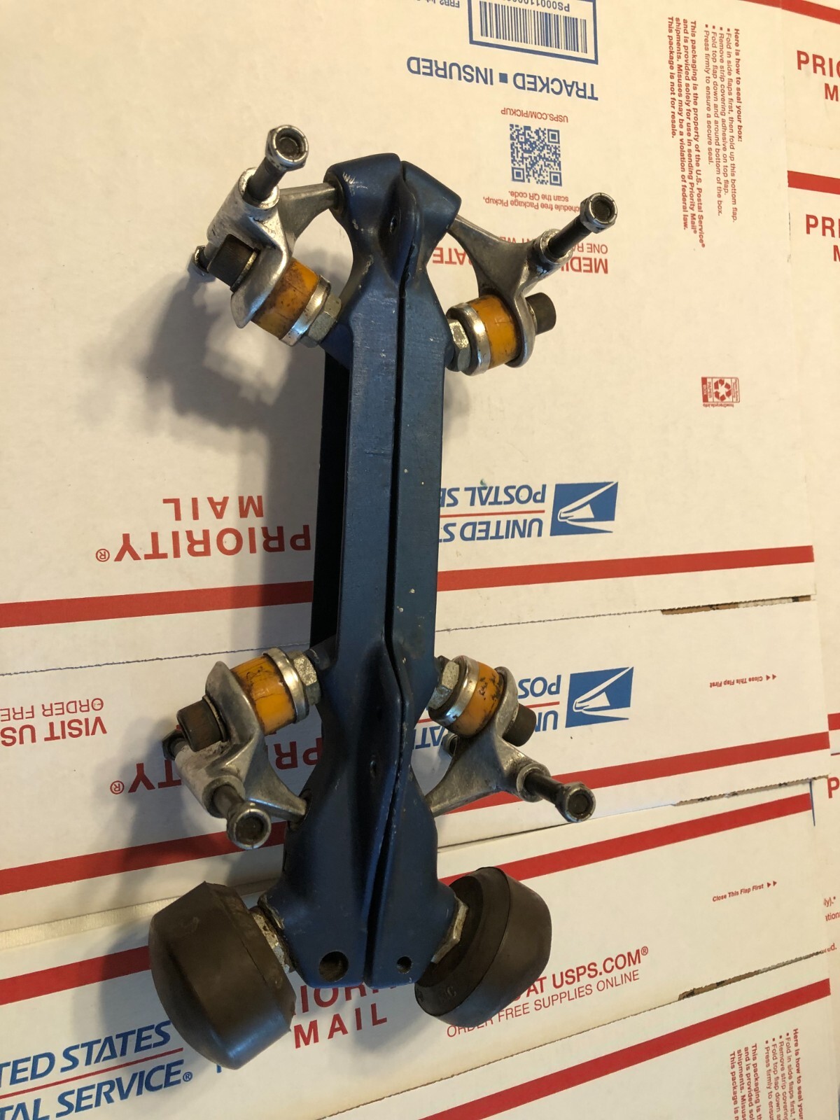 Rannalli Rocket II Speed Roller Skate Quad Plates w/Douglas Snyder Toe