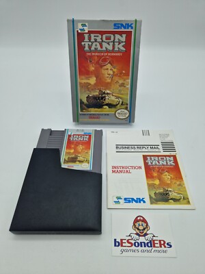 Iron Tank The Invasion of Normandy - Nintendo NES - NTSC US - OVP + Anleitung