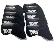 BRAND NEW PXG NEOPRENE IRON COVERS 10 PACK SET 0311 0311 XF 0311T P GOLF BLACK
