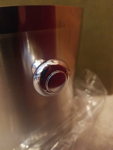 OGGI Champagne Cooler, 18/8 Stainless Steel two tone finish NIB - Picture 8 of 9