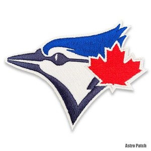 Toronto Blue Jays Patch Baseball Sports Embroidered Iron On Patch 3.5x2.5"