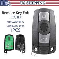 Remote Car Key Fob Kr55wk49127 For Bmw 1 3 5 6 Series 2006-2014