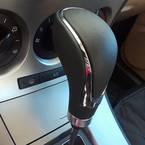 Universal Car Leather Gear Shift Knob Stick Lever Head Pen For Manual Automatic - Picture 6 of 7