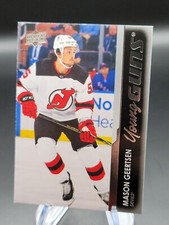 21-22 Upper Deck Series 2 Hockey Mason Geertsen Young Guns #470