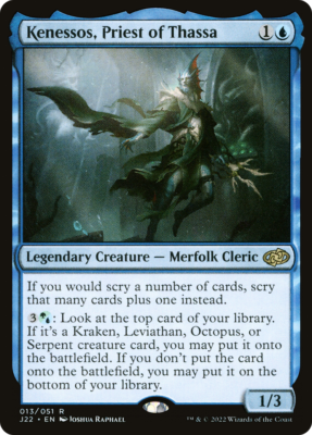 mtg thassa commander deck Kenessos, Priest of Thassa MTG EDH Commander Deck, Simic SEA MONSTERS!