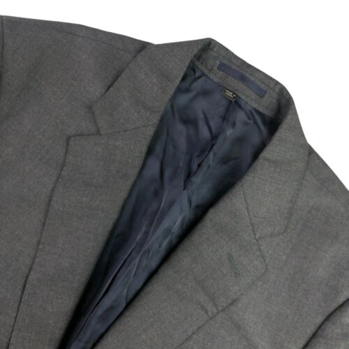 J. Crew Herren Ludlow Slim 100% Wolle 2-Knopf Blazer Grau • 42 R