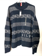 Tommy Hilfiger New With Tag Spell out Sweater Size Medium