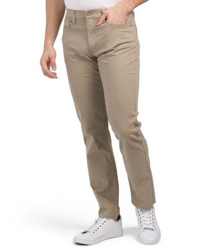 Lucky Brand Men's 121 Slim Straight Sateen Jeans Pants in Sandstone Size Various - Picture 2 of 21