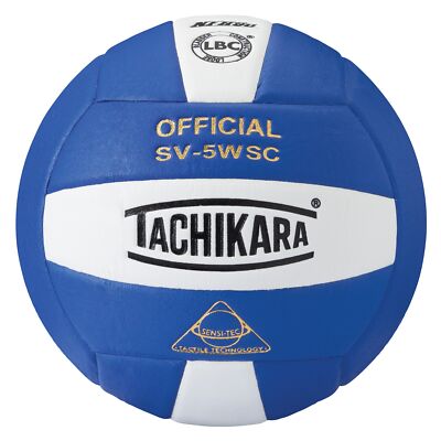 Tachikara Sensi Tec NFHS Approved Colored Composite Volleyball Superior Softness
