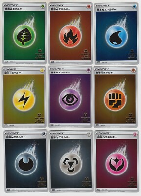 Pokemon Card Swsh Promo Card Holo Energy Card 9 Types Set 090 098 S P Japanese Ebay