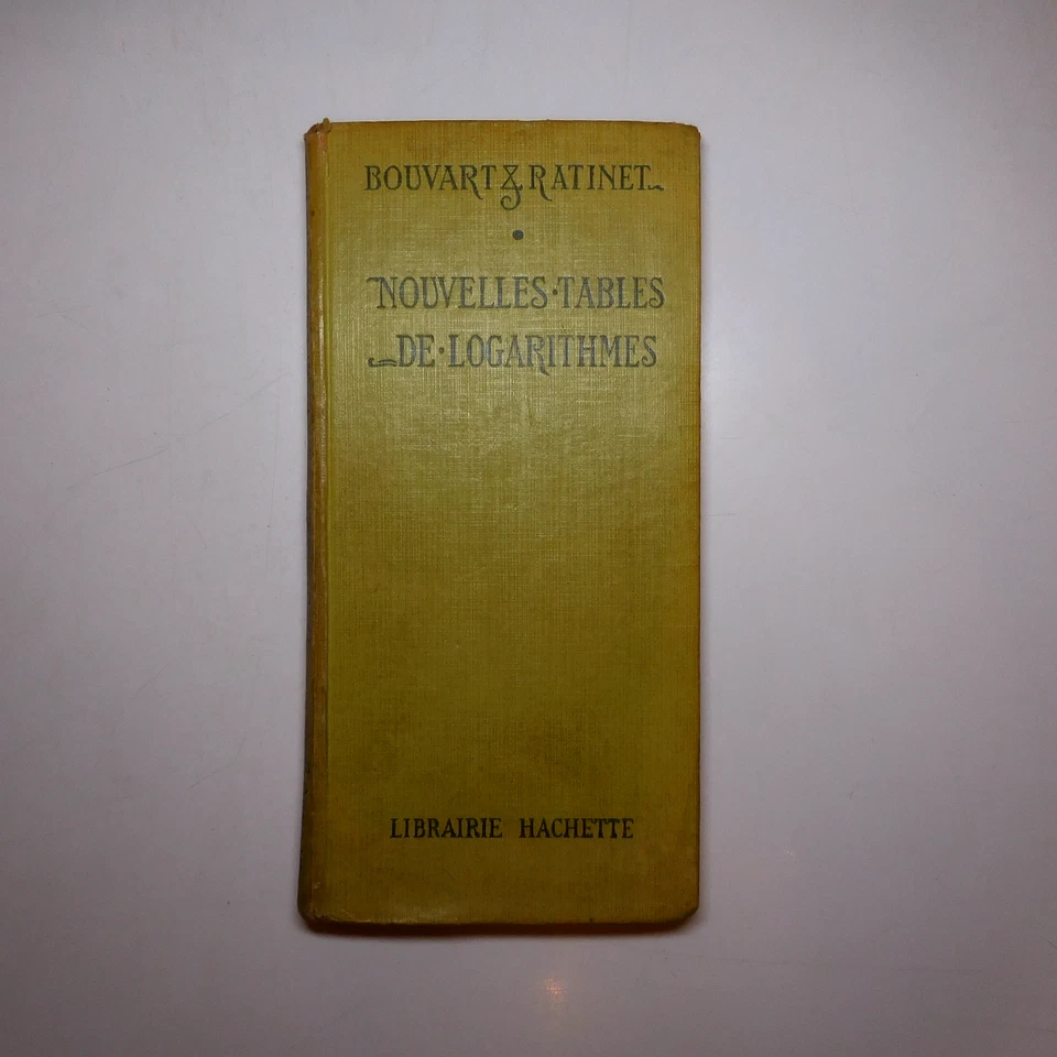 N23.571 Nuevos Tablas de Logaritmos 1952 Bonos Ratinet Matemáticas - Imagen 3 de 4