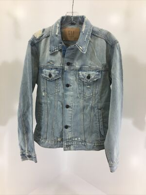 gap distressed denim jacket
