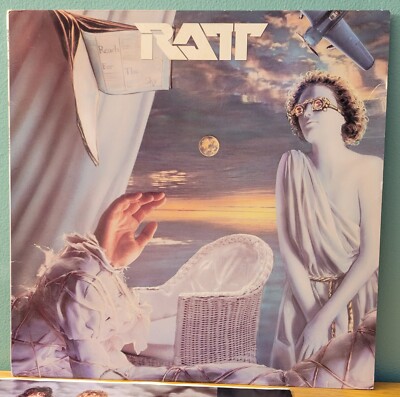 Ratt Reach For The Sky 1988 Atlantic Records Original Inner