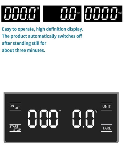 0.1g/3kg Digital LCD Electronic Kitchen Household Weighing Food Cooking Scales - Picture 5 of 22