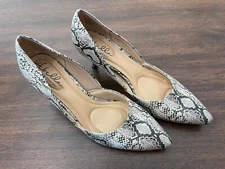 NWOB Abella True Comfort Stella Snakeskin Women’s High Heel Shoes Size 6.5