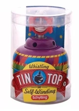 RETRO Schylling Whistling Tin Top Toy. Brand New
