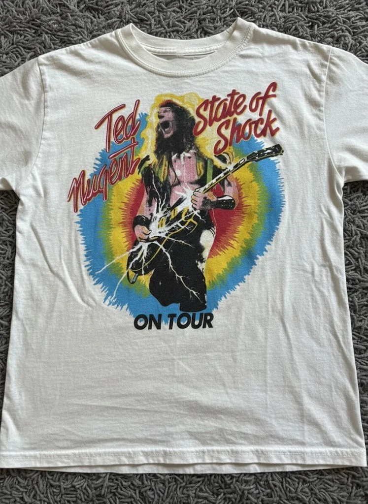 Ted Nugent Shirt In Men's Vintage T-Shirts for sale | eBay