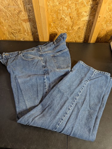 Canyon River Blues ~Men's 44x32~ Blue Denim Relaxed Fit Classic Jean 100% Cotton - Picture 2 of 10