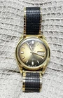 Vintage Seiko 7009-8210 Men’s Wristwatch Root Beer Amber Dial 17J Automatic RUNS