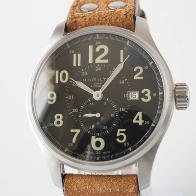 HAMILTON Khaki Field Officer H706550 AUTOMATIC Black dial
