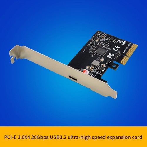 Carte D'Extension USB3.2 PCI-E Carte D'Extension USB 3.0 PCIe X4 20 Gbit/S 7116 - Photo 4/6