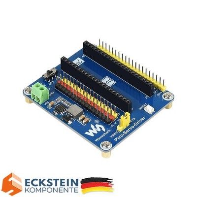 WaveShare Servo Treiber Modul für Raspberry Pi Pico, 16-ch Ausgänge, 16-bit