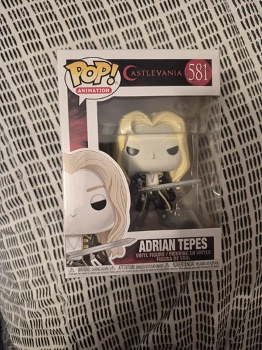 New Funko Pop Animation 581 Adrian Tepes Alucard Castlevania Vaulted