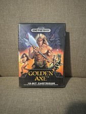 Golden Axe Sega Genesis 1989 Complete In Box With Manua