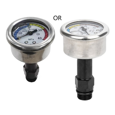 #ad Water Pumps Car Wash Pump Pressure Gauge High Pressure Washer Water Pump Parts $11.23