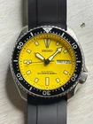 Running Vintage Seiko Diver SKXA35 "Bumblebee" 42.5mm Sapphire Crystal 7S26-0028