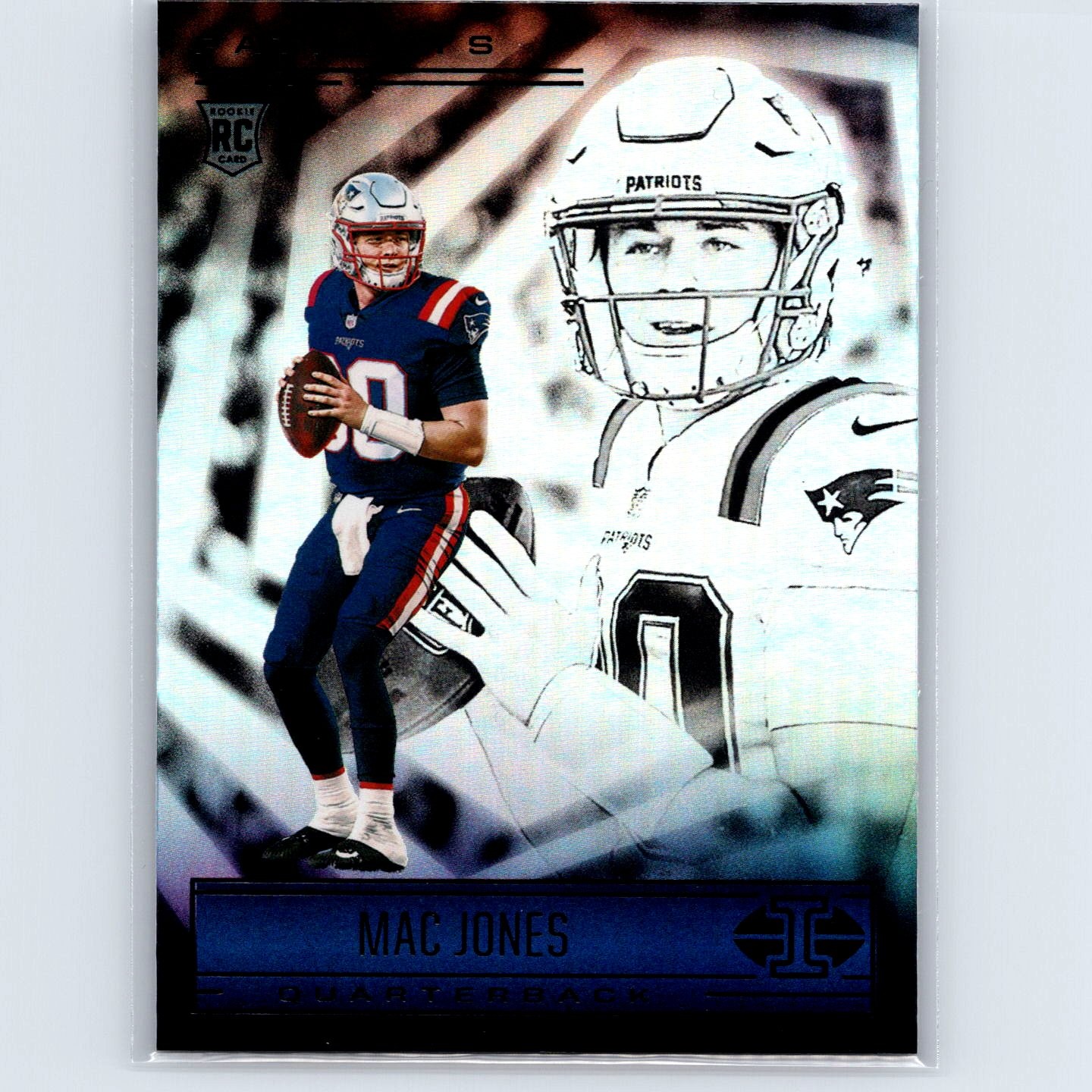 2021 Panini Illusions Mac Jones Rookie #64 New England Patriots