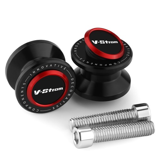 CNC Swingarm Spool Sliders For Suzuki Vstrom 650/800/1050/250/1000 2004-2025 - Picture 25 of 27