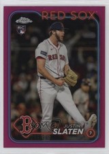 2024 Topps Chrome Update Magenta Refractor 286/399 Justin Slaten #USC46 0q3