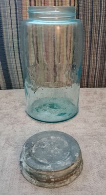 Antique Mason's Quart Jar with Ball Zinc Lid