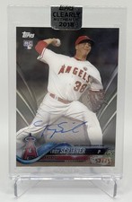 2018 Topps Clearly Authentic Rookie Autographs Black Troy Scribner #CAA-TSC /75