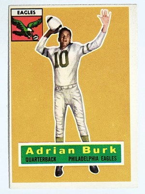 1956 Topps #52 Adrian Burk LOW GRADE