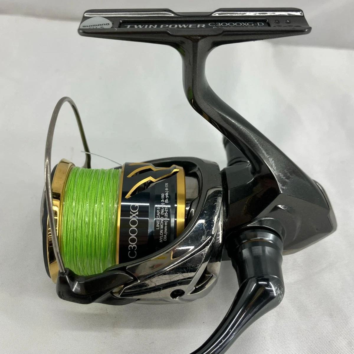 【希少⠀】SHIMANO シマノ TWIN POWER GT3000 レトロ美品 SHIMANO - オールドシマノ チタノスツインパワー GT3000の通販 by