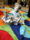 Lladro Figurine model# 1417 "It's Time To Sleep" No Box — photo 1