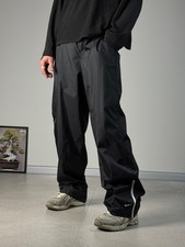 nike vintage nylon pants black
