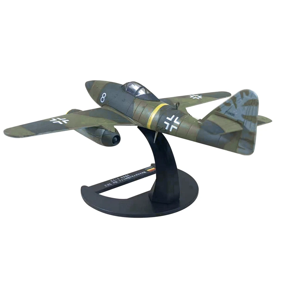 15 cm Diecast 1/72 Segunda Guerra Mundial Alemán Messerschmitt Me-262 Modelo de Luchador Juguete Regalo Foto 4 de 4
