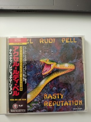 Axel Rudi Pell - Nasty Reputation CD Japanese Promo