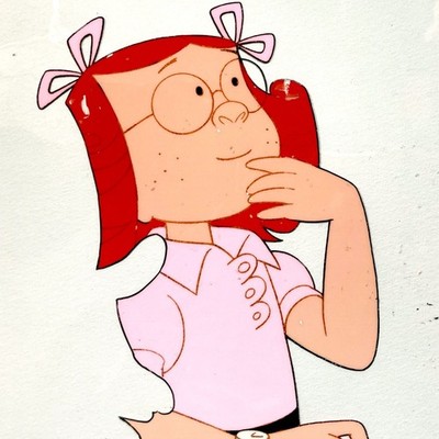 Original Animation Production Cel (1986) Dennis the Menace - Margaret Wade